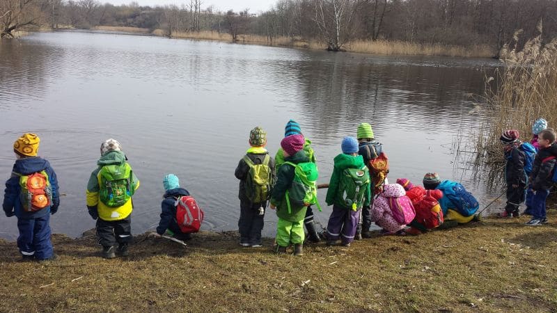 Kinderausflug am See